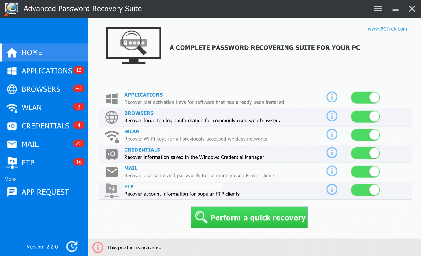 Advanced Password Recovery Suite