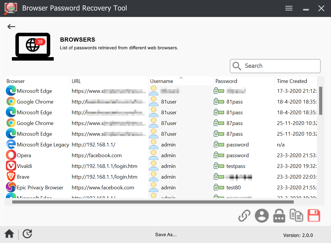 Windows 8 Browser Password Recovery Tool full