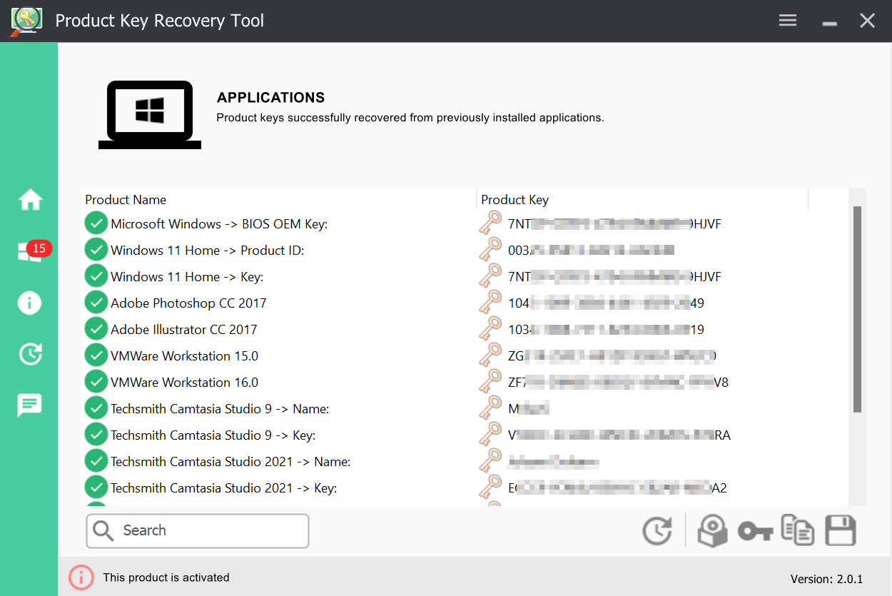 Product Key Recovery Tool Windows 11 download